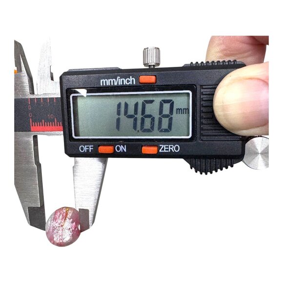 Lot of 10 Handcrafted Lampwork Glass Beads Mixed Color Artisan Jewelry Making - Picture 10 of 12